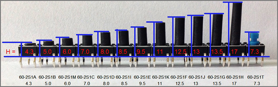 Tact Switch (6 x 6) Standard